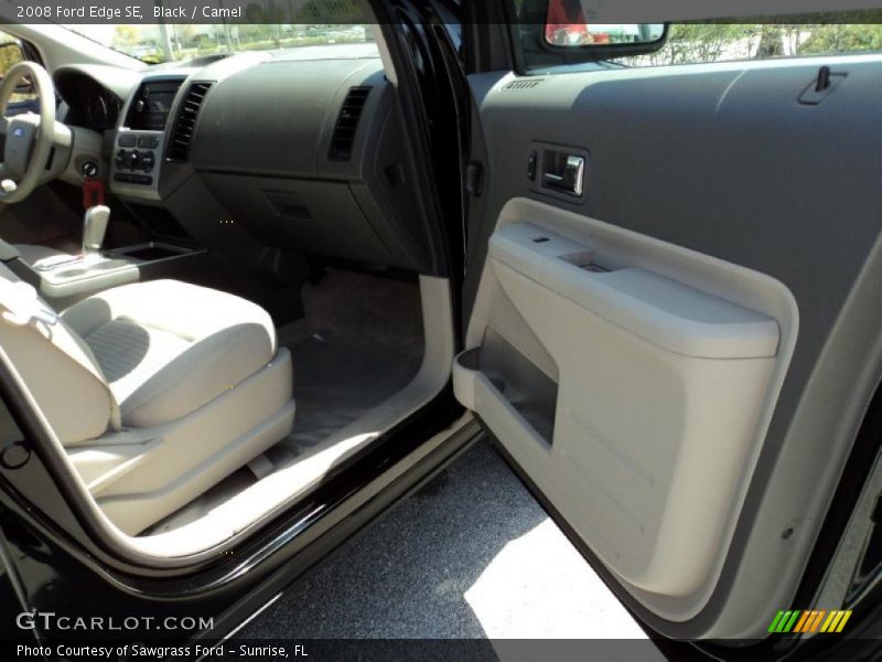 Black / Camel 2008 Ford Edge SE