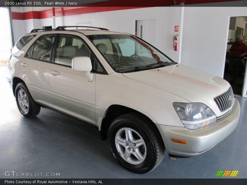 Pearl White / Ivory 2000 Lexus RX 300