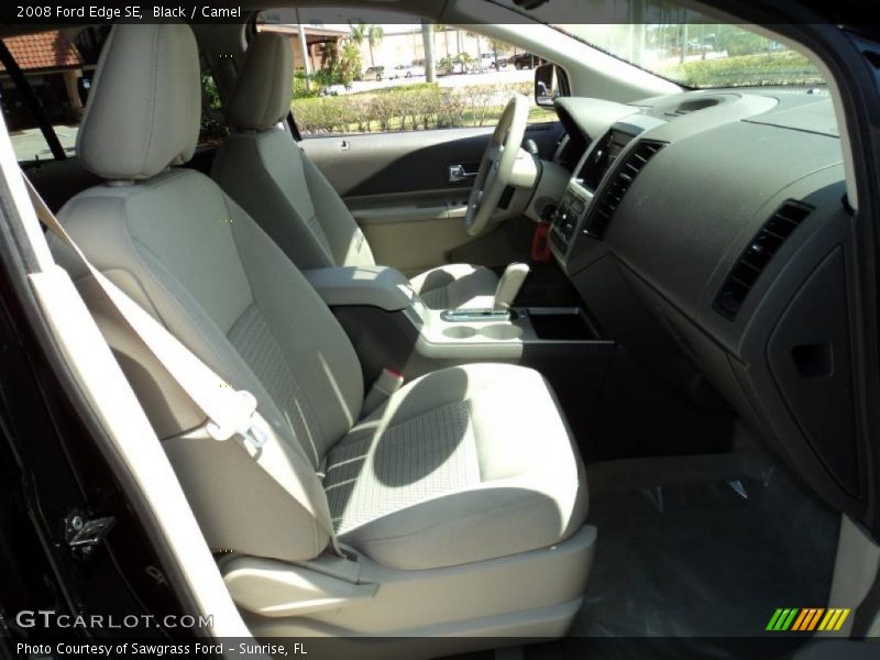 Black / Camel 2008 Ford Edge SE