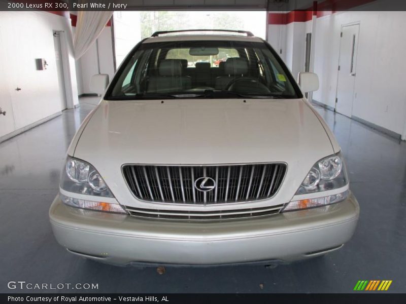 Pearl White / Ivory 2000 Lexus RX 300
