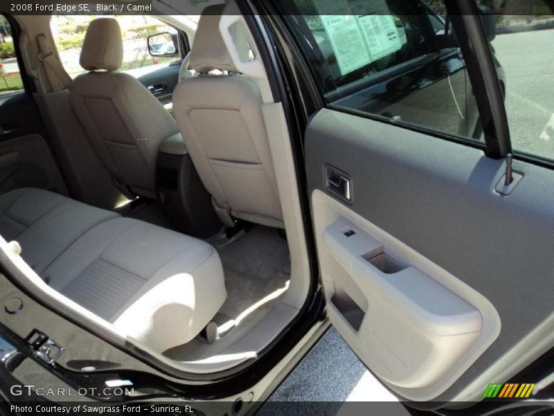 Black / Camel 2008 Ford Edge SE