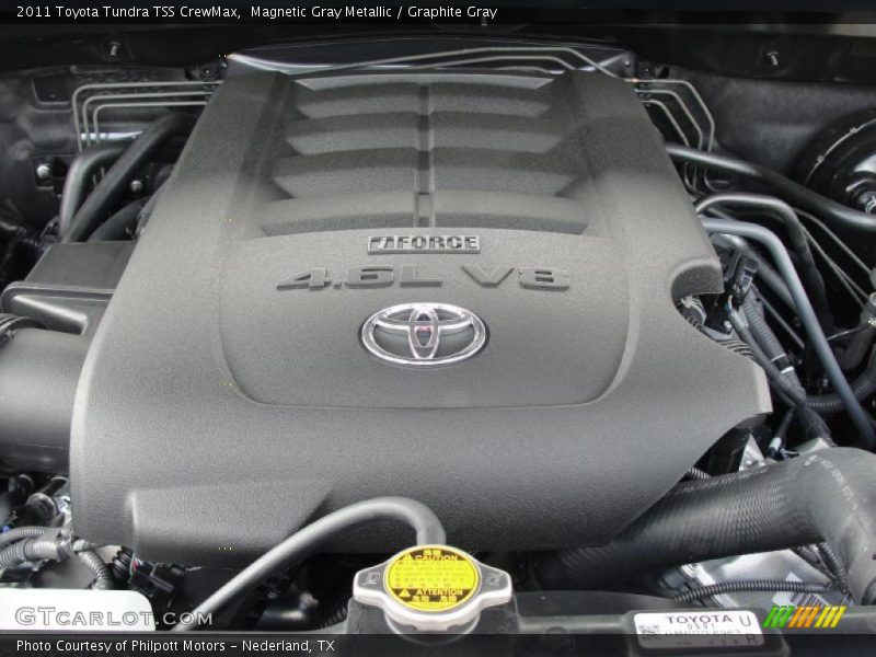  2011 Tundra TSS CrewMax Engine - 4.6 Liter i-Force DOHC 32-Valve Dual VVT-i V8