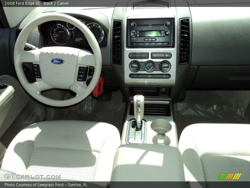 Black / Camel 2008 Ford Edge SE
