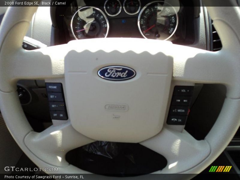 Black / Camel 2008 Ford Edge SE