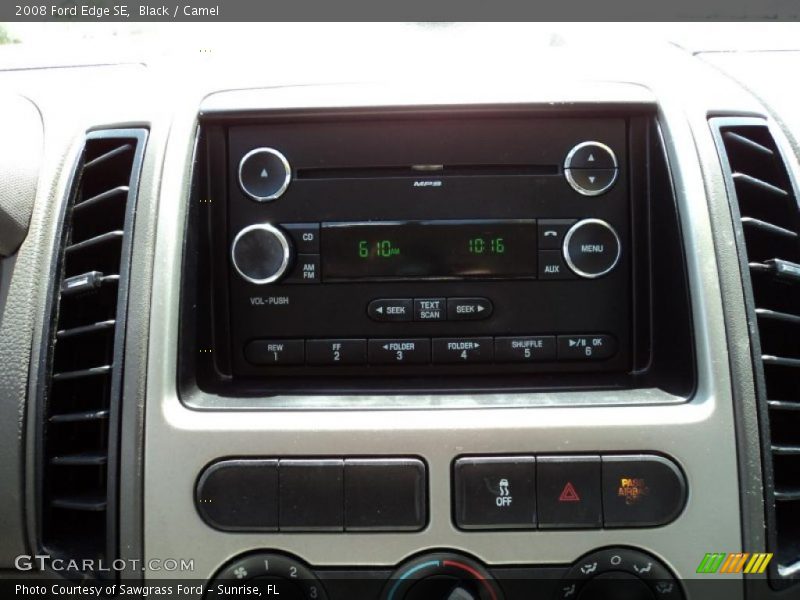 Black / Camel 2008 Ford Edge SE