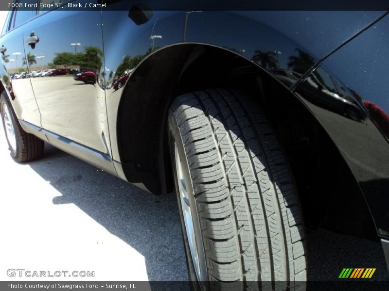 Black / Camel 2008 Ford Edge SE