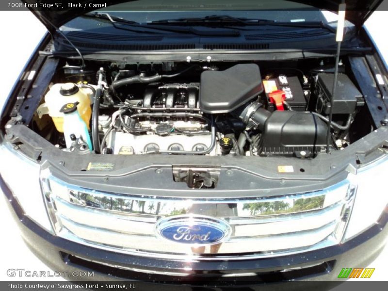 Black / Camel 2008 Ford Edge SE