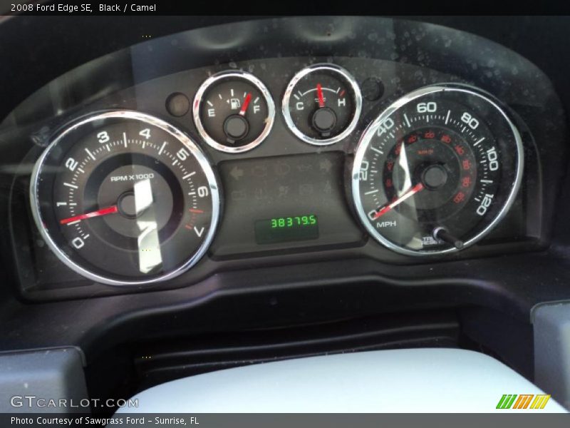 Black / Camel 2008 Ford Edge SE