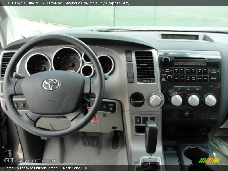 Magnetic Gray Metallic / Graphite Gray 2011 Toyota Tundra TSS CrewMax