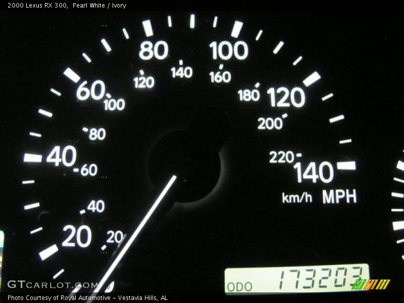 Pearl White / Ivory 2000 Lexus RX 300