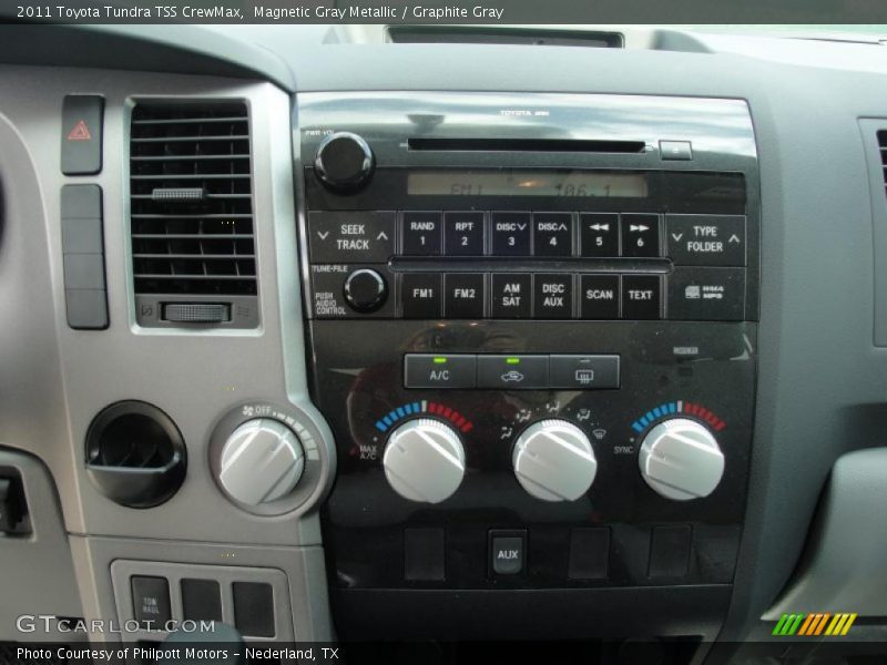 Magnetic Gray Metallic / Graphite Gray 2011 Toyota Tundra TSS CrewMax
