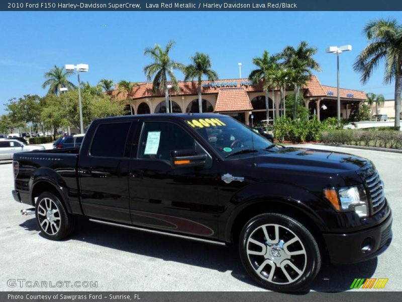 Lava Red Metallic / Harley Davidson Lava Red/Black 2010 Ford F150 Harley-Davidson SuperCrew