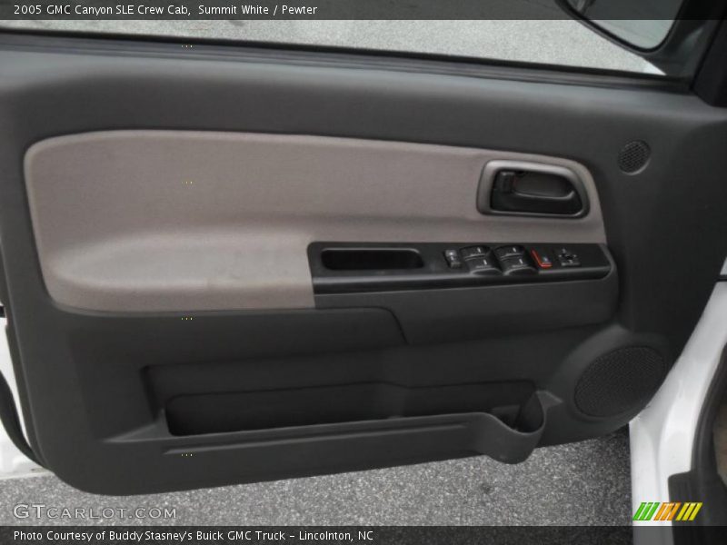 Summit White / Pewter 2005 GMC Canyon SLE Crew Cab