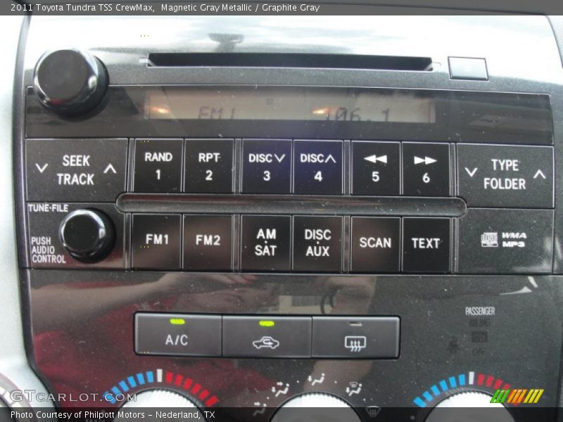 Magnetic Gray Metallic / Graphite Gray 2011 Toyota Tundra TSS CrewMax