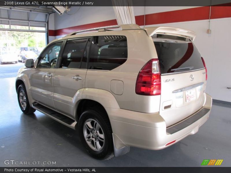 Savannah Beige Metallic / Ivory 2008 Lexus GX 470