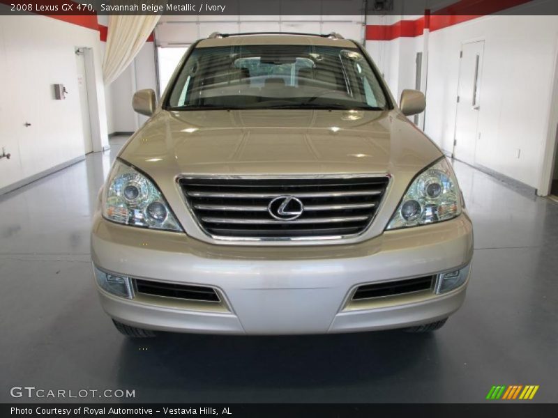 Savannah Beige Metallic / Ivory 2008 Lexus GX 470
