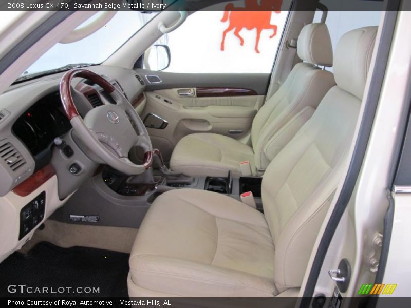 Savannah Beige Metallic / Ivory 2008 Lexus GX 470