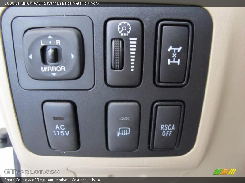 Savannah Beige Metallic / Ivory 2008 Lexus GX 470