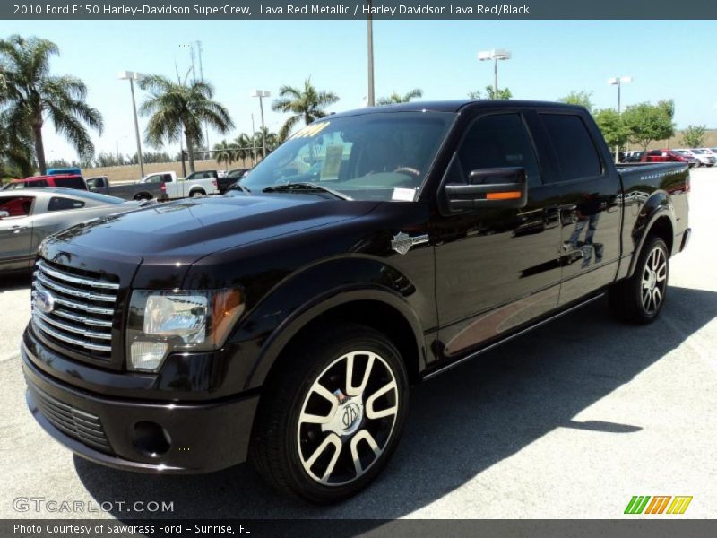 Front 3/4 View of 2010 F150 Harley-Davidson SuperCrew