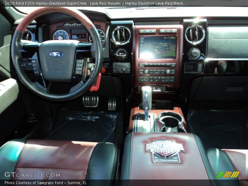 Dashboard of 2010 F150 Harley-Davidson SuperCrew