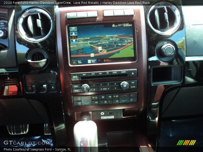 Controls of 2010 F150 Harley-Davidson SuperCrew