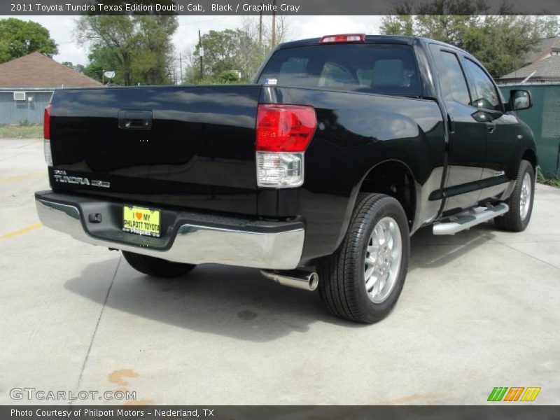 Black / Graphite Gray 2011 Toyota Tundra Texas Edition Double Cab