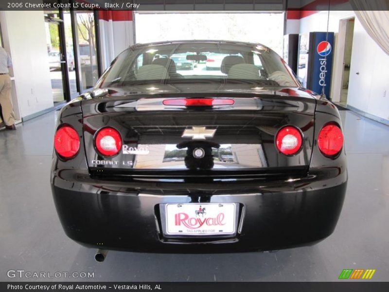 Black / Gray 2006 Chevrolet Cobalt LS Coupe