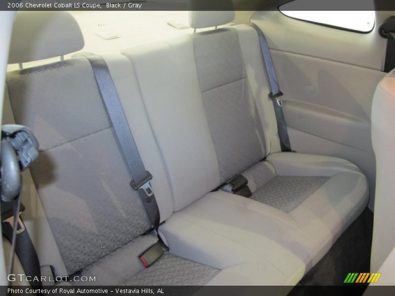Black / Gray 2006 Chevrolet Cobalt LS Coupe