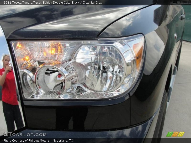 Black / Graphite Gray 2011 Toyota Tundra Texas Edition Double Cab