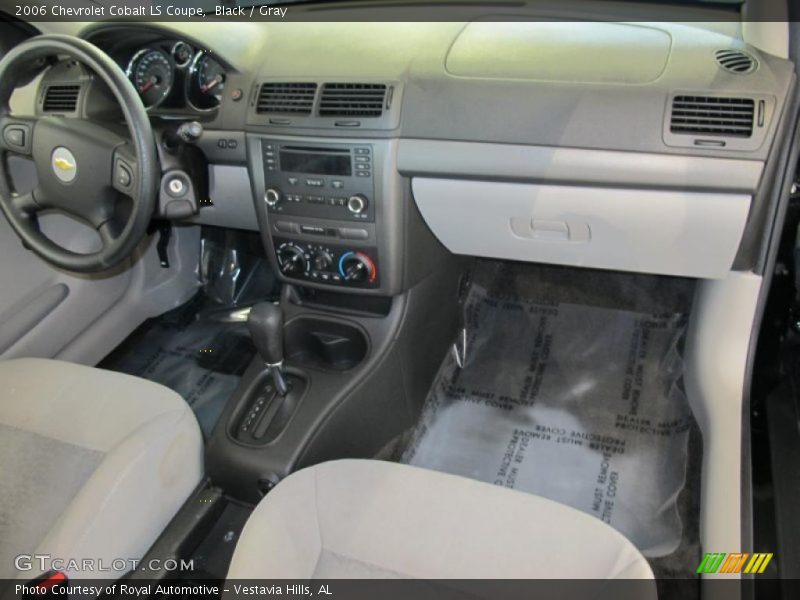 Black / Gray 2006 Chevrolet Cobalt LS Coupe