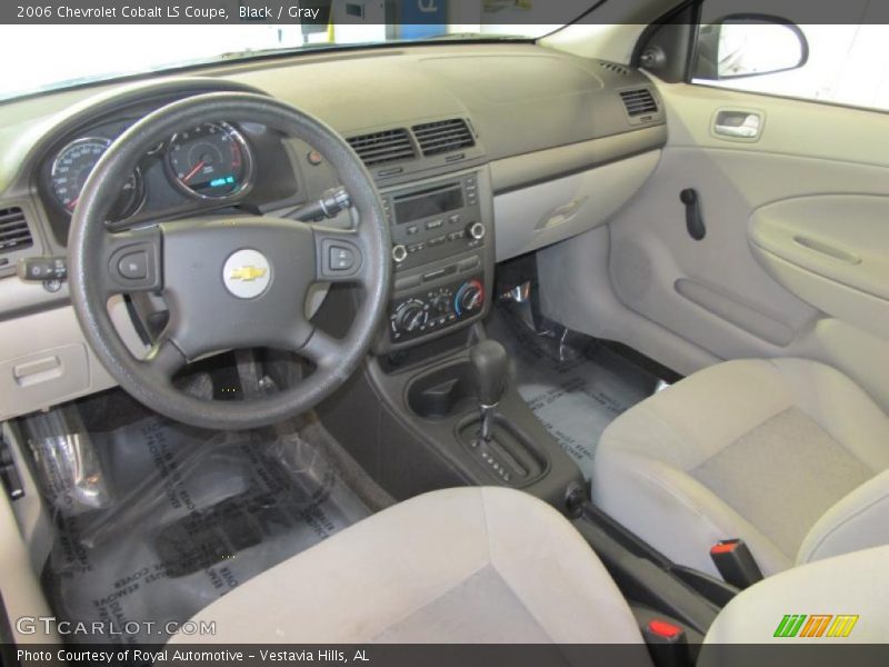 Black / Gray 2006 Chevrolet Cobalt LS Coupe