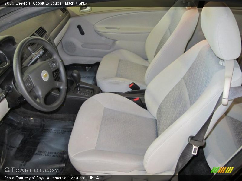 Black / Gray 2006 Chevrolet Cobalt LS Coupe