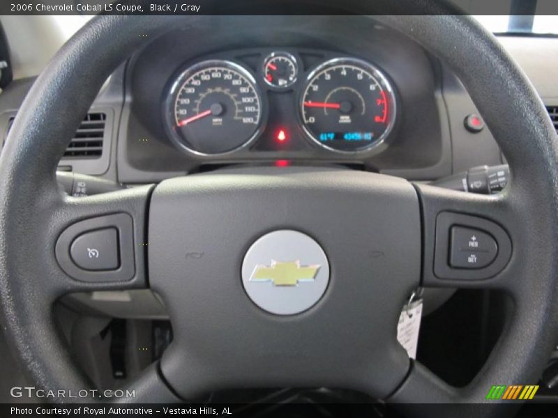 Black / Gray 2006 Chevrolet Cobalt LS Coupe