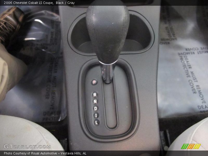 Black / Gray 2006 Chevrolet Cobalt LS Coupe