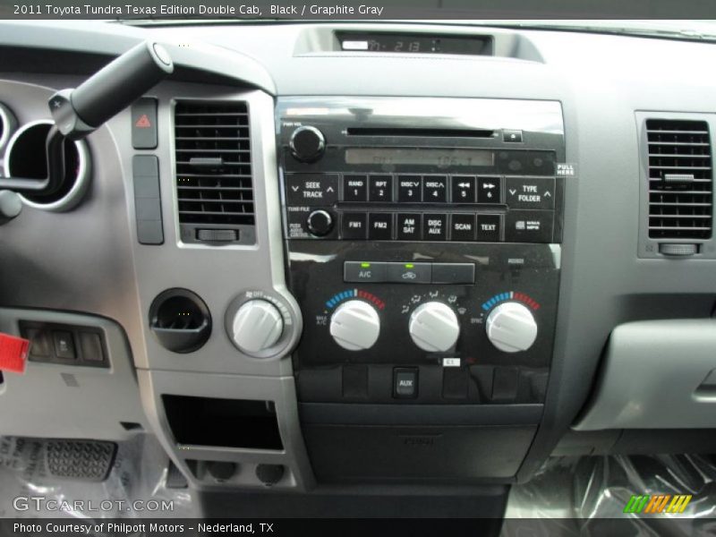 Controls of 2011 Tundra Texas Edition Double Cab