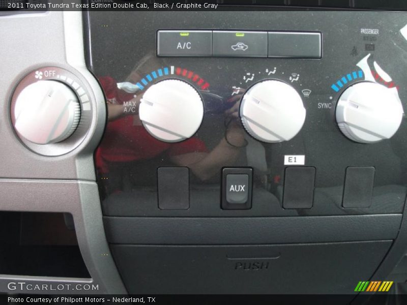 Controls of 2011 Tundra Texas Edition Double Cab