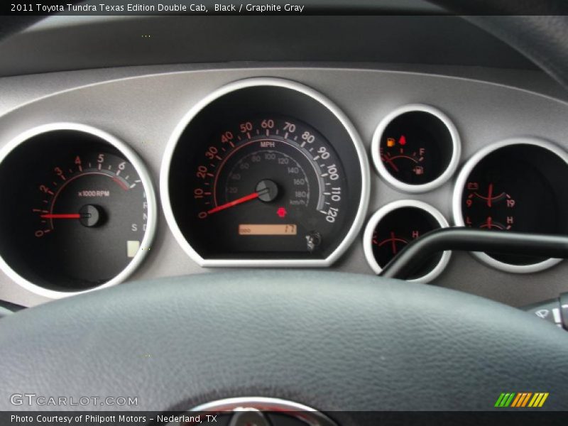  2011 Tundra Texas Edition Double Cab Texas Edition Double Cab Gauges