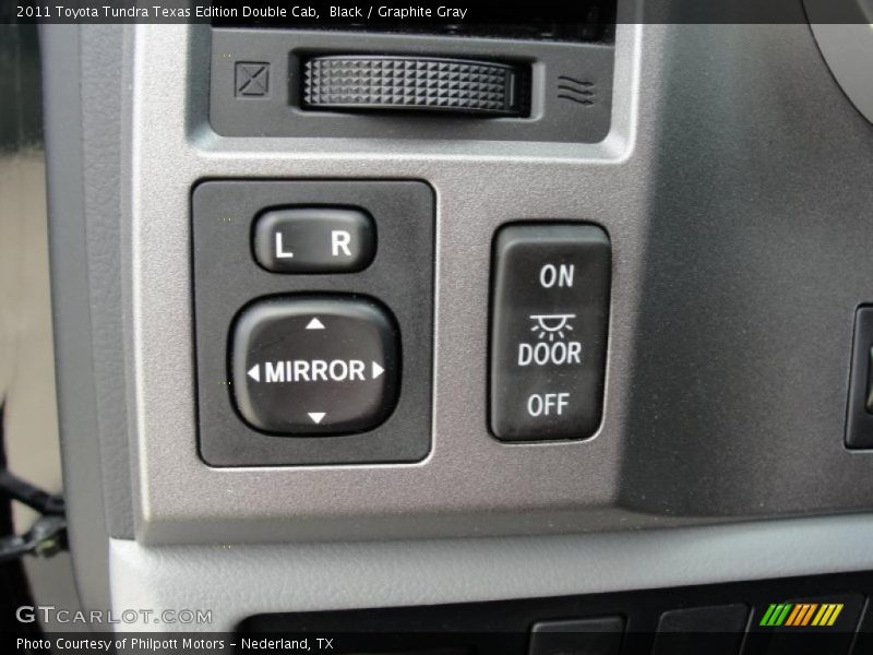 Black / Graphite Gray 2011 Toyota Tundra Texas Edition Double Cab