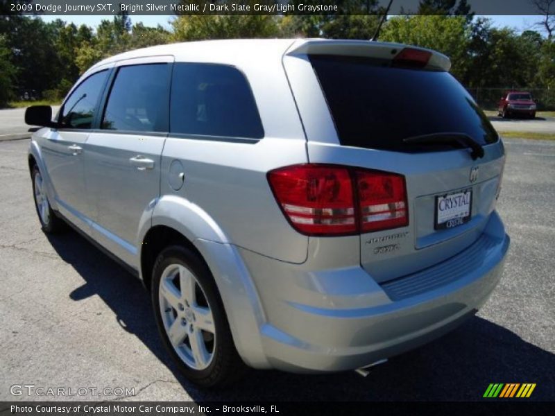 Bright Silver Metallic / Dark Slate Gray/Light Graystone 2009 Dodge Journey SXT