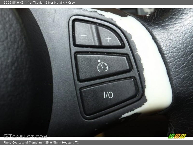 Titanium Silver Metallic / Grey 2006 BMW X5 4.4i
