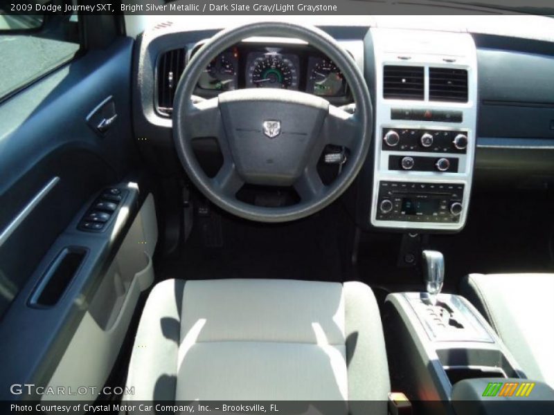 Bright Silver Metallic / Dark Slate Gray/Light Graystone 2009 Dodge Journey SXT