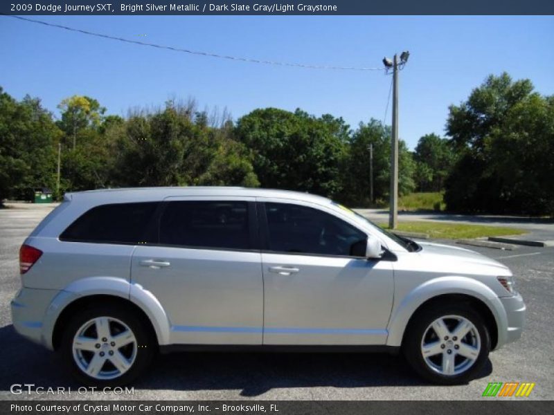 Bright Silver Metallic / Dark Slate Gray/Light Graystone 2009 Dodge Journey SXT
