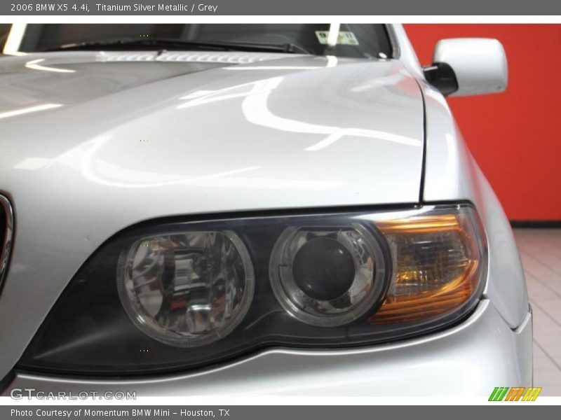 Titanium Silver Metallic / Grey 2006 BMW X5 4.4i