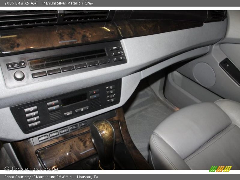 Titanium Silver Metallic / Grey 2006 BMW X5 4.4i