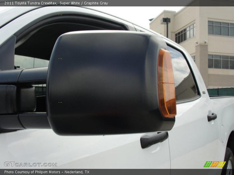 Super White / Graphite Gray 2011 Toyota Tundra CrewMax