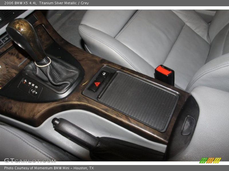 Titanium Silver Metallic / Grey 2006 BMW X5 4.4i