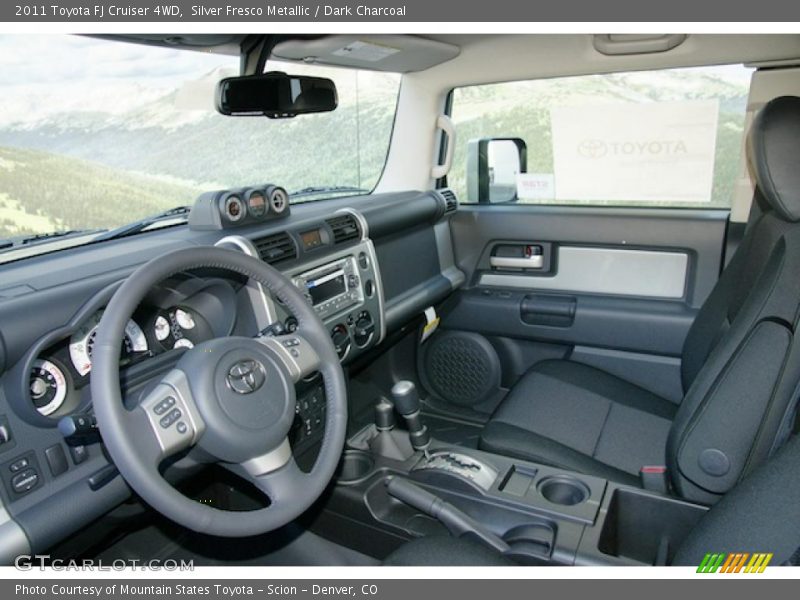  2011 FJ Cruiser 4WD Dark Charcoal Interior