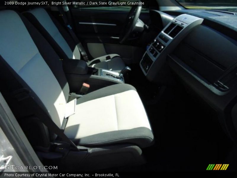 Bright Silver Metallic / Dark Slate Gray/Light Graystone 2009 Dodge Journey SXT