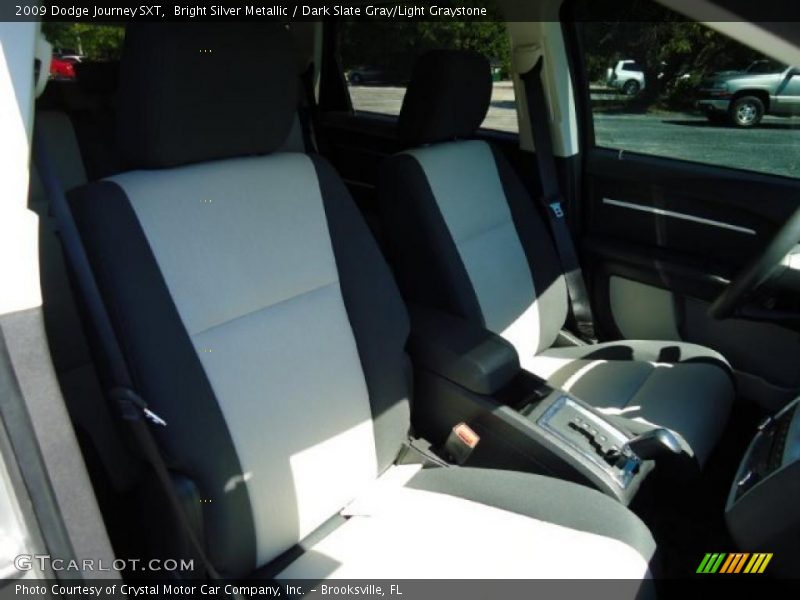 Bright Silver Metallic / Dark Slate Gray/Light Graystone 2009 Dodge Journey SXT