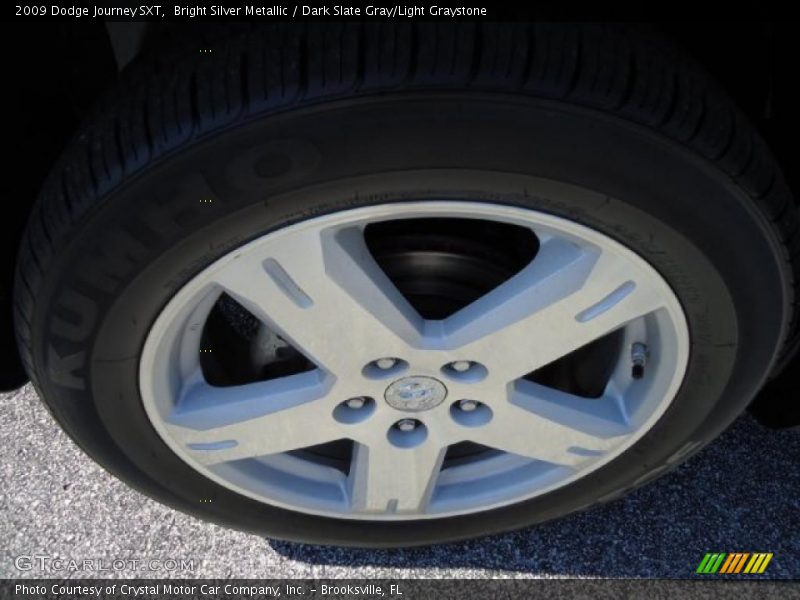 Bright Silver Metallic / Dark Slate Gray/Light Graystone 2009 Dodge Journey SXT
